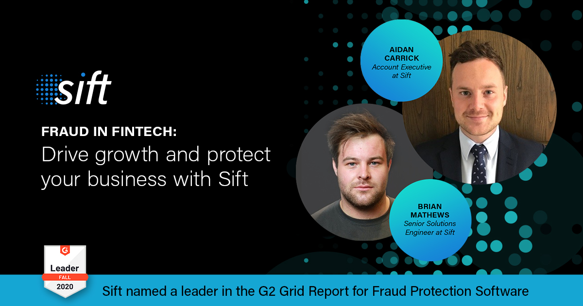 Webinar | Fraud in Fintech: Drive growth and protect your business with ...